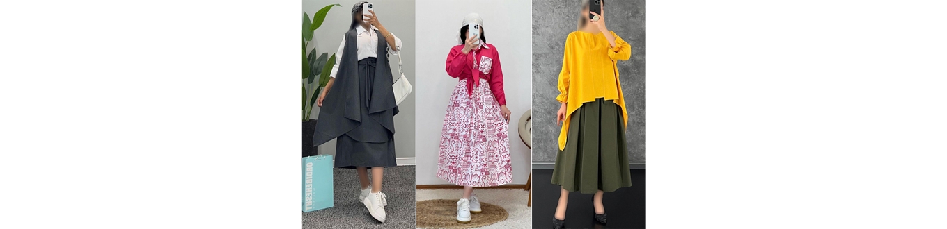 استایل شومیز دامن