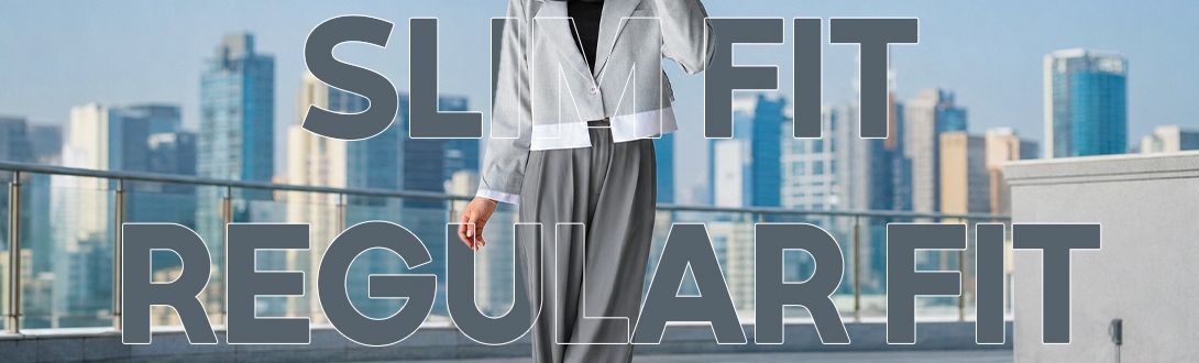 آشنایی با لباس Slim Fit و مقایسه آن با Regular Fit