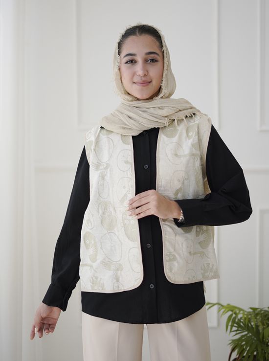 شومیز جلیقه آرزو