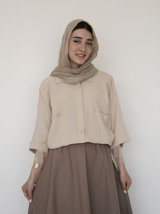 شومیز دوجیب نیایش