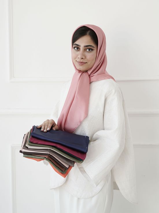 روسری ابریشم بهرخ