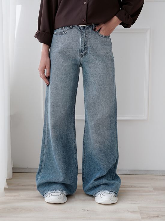 شلوار جین رها 300010687 (فول بگ)