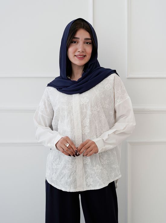 شومیز خامه دوزی رومیسا