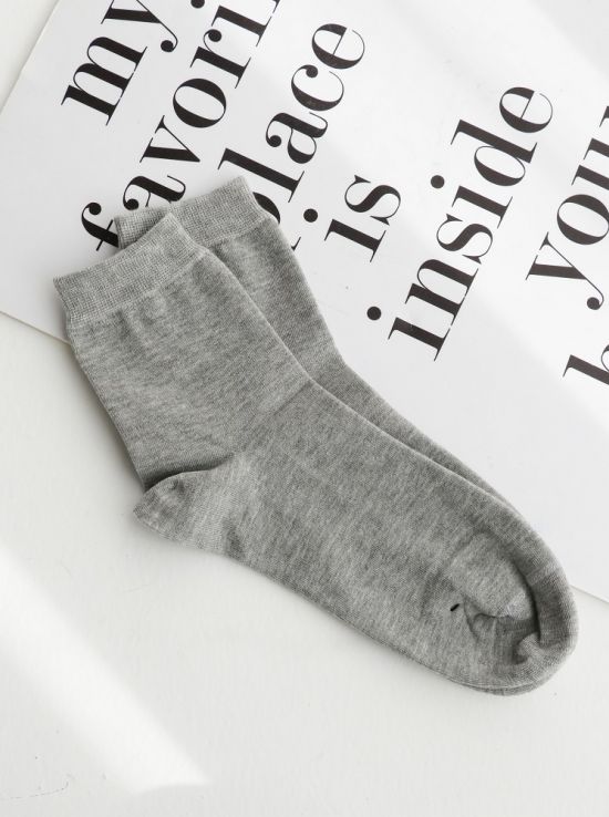 جوراب نیم ساق مردانه ملورین طوسی