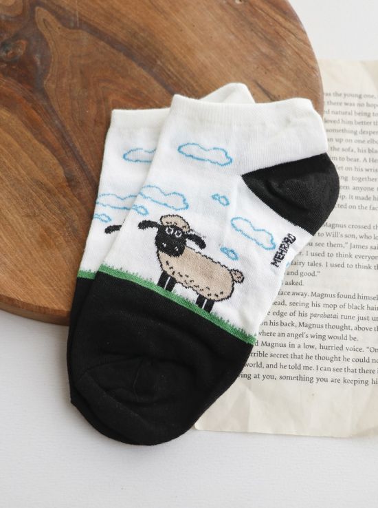 جوراب مچی طرحدار مهرداد بره ناقلا