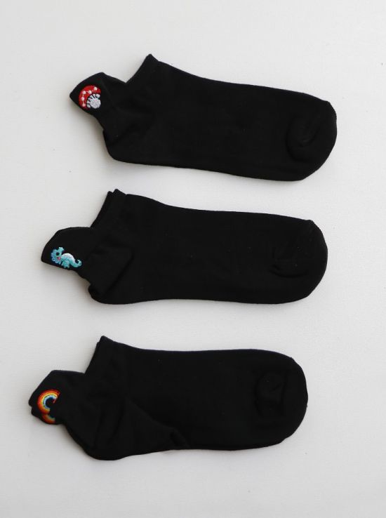 جوراب مچی Domino گلدوزی