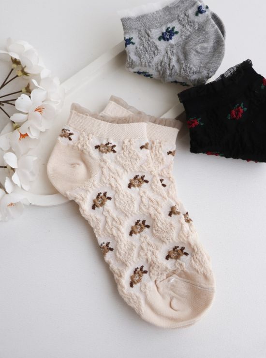جوراب مچی پادوک گل و تور