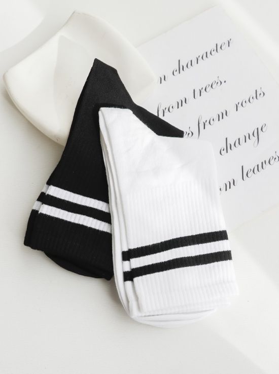 جوراب کفکش ساقدار ملورین دوخط