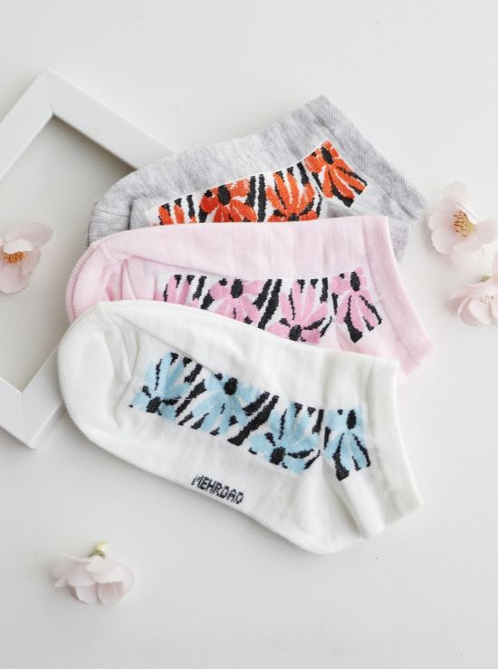 جوراب مچی طرحدار مهرداد