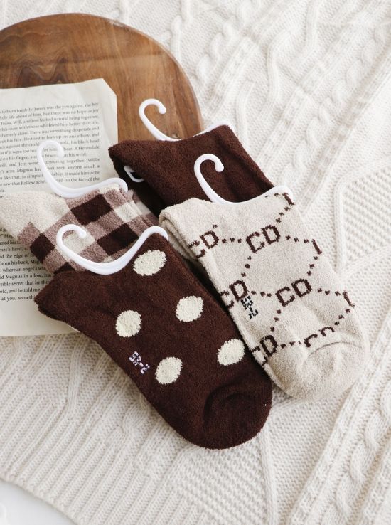 جوراب نیم ساق بوکله زنانه پاریز مختلف