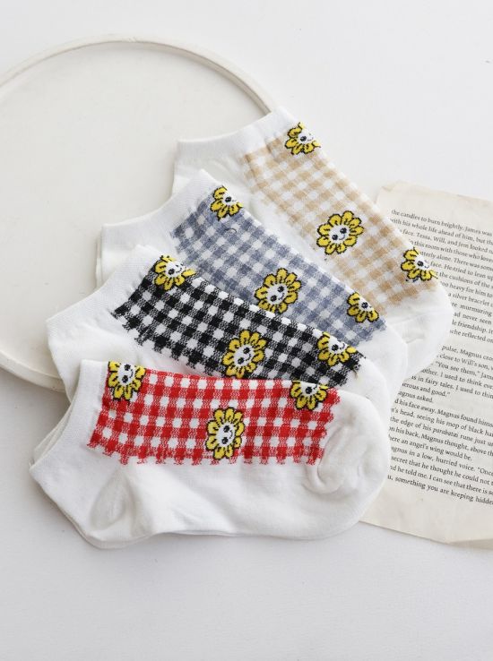 جوراب مچی طرحدار مهرداد گل