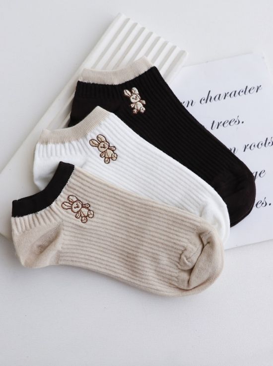 جوراب مچی گلدوزی میکس دلوین خرگوش