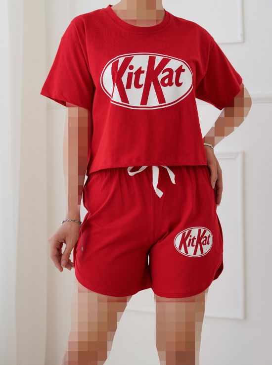 کراپ شورتک کیت کت