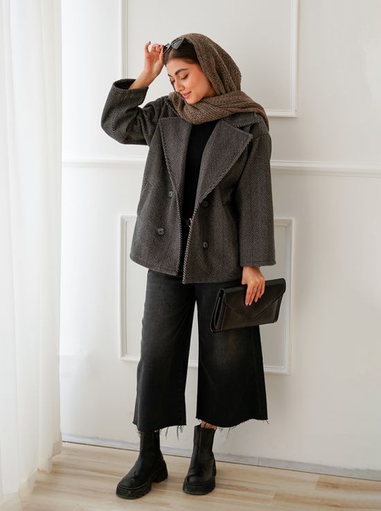 کت آستردار جناقی ریما