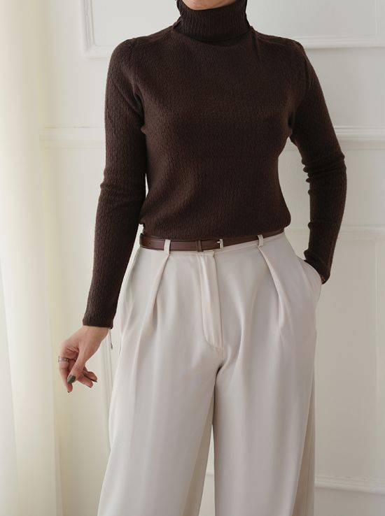 بلوز بافت یقه اسکی سما