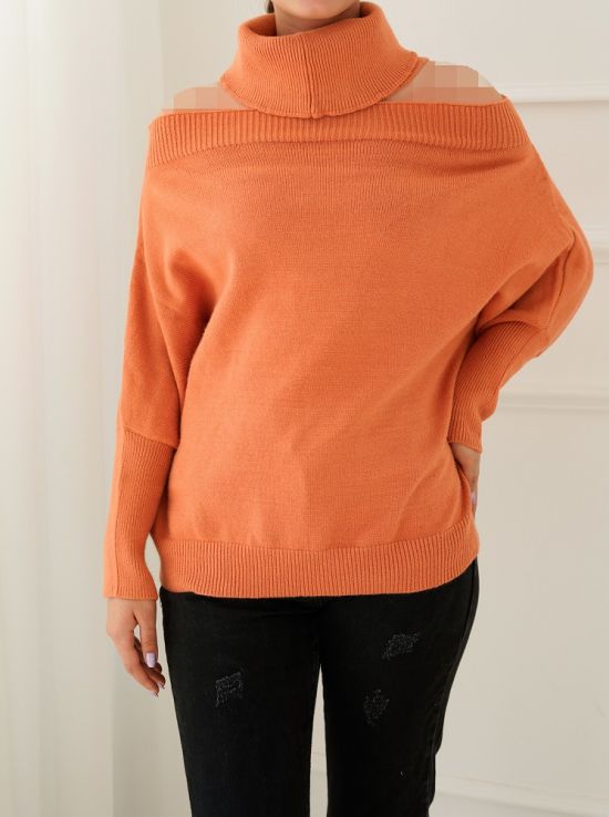 بلوز بافت یقه اسکی آرینا