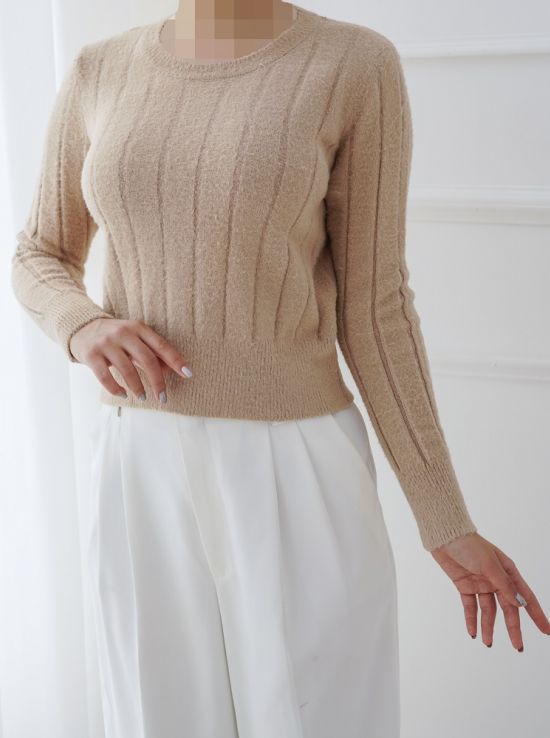 بلوز بافت کراپ مهرسا