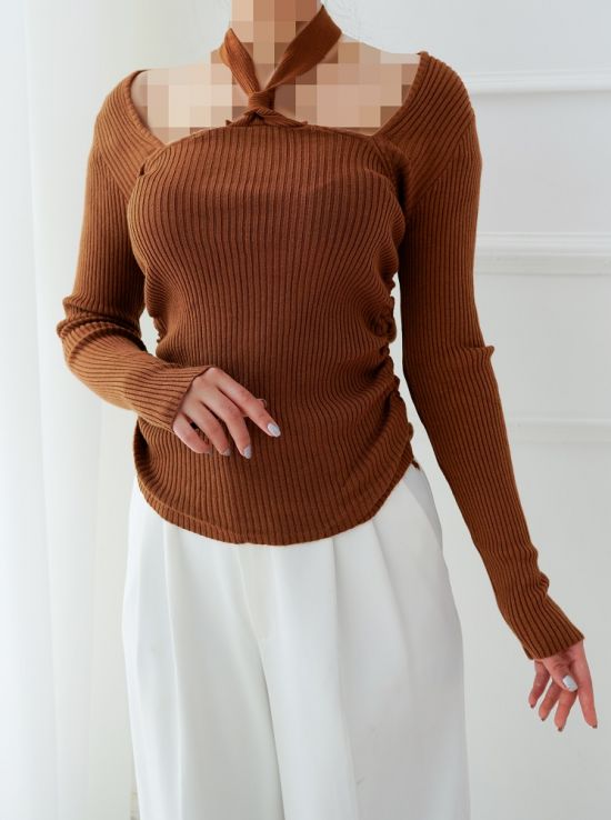 بلوز بافت پشت گردنی تارا