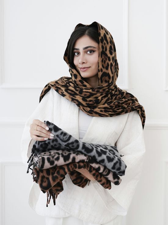 شال پاییزه پلنگی 2