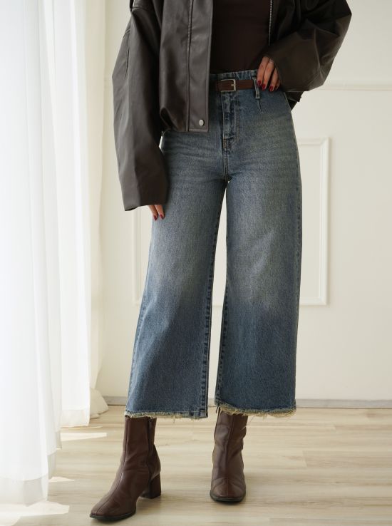 شلوار جین واید درسا 523242