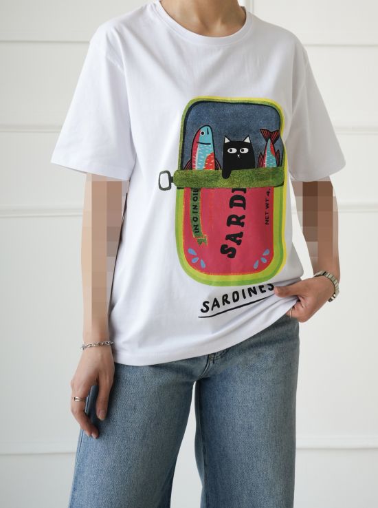 تیشرت زنانه SARDINES