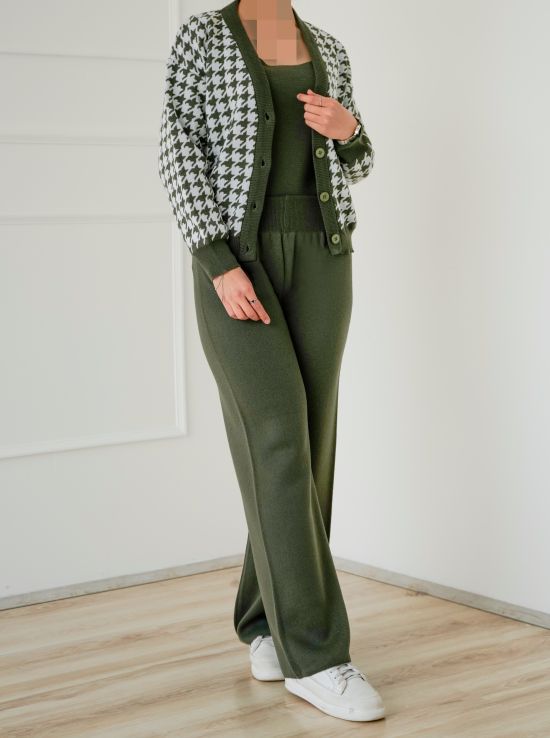 سه تیکه بافت پیچازی