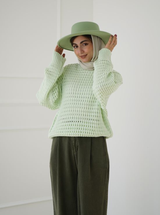 بلوز بافت حصیری