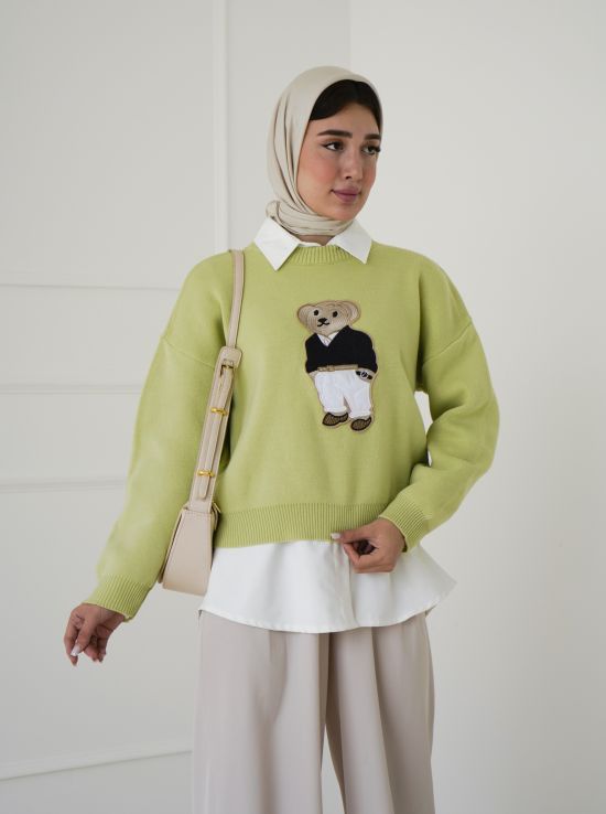 بلوز بافت گلدوزی تدی