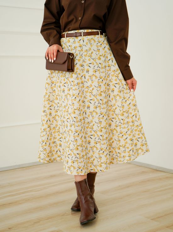 دامن لینن پردیس 