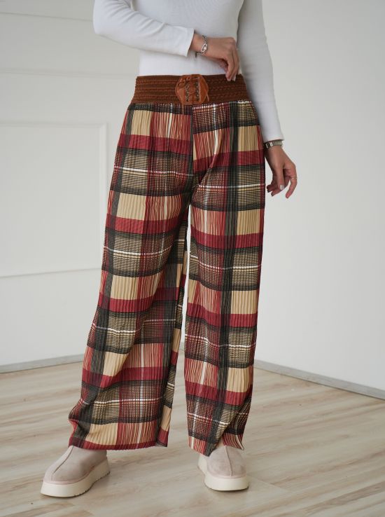 شلوار طرحدار روشنک