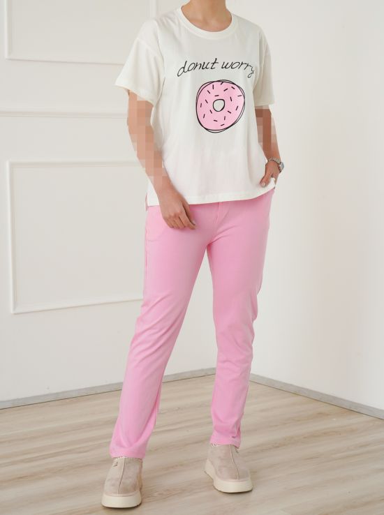 ست تیشرت شلوار دونات