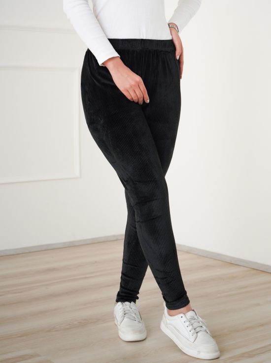 شلوار مخمل کبریتی لونا