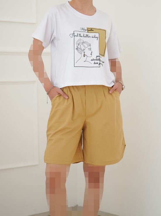 کراپ شورتک پارمیس