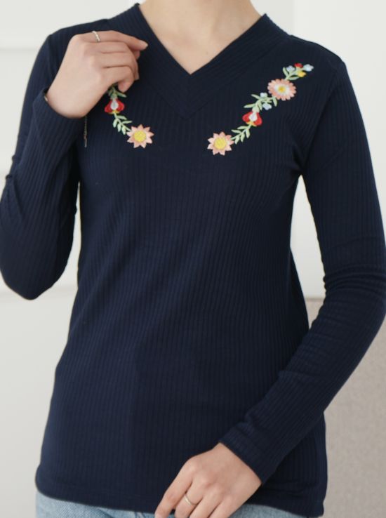 بلوز گلدوزی نیهان | هیبا