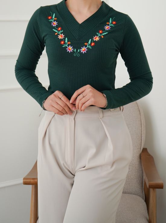 بلوز گلدوزی باران | هیبا