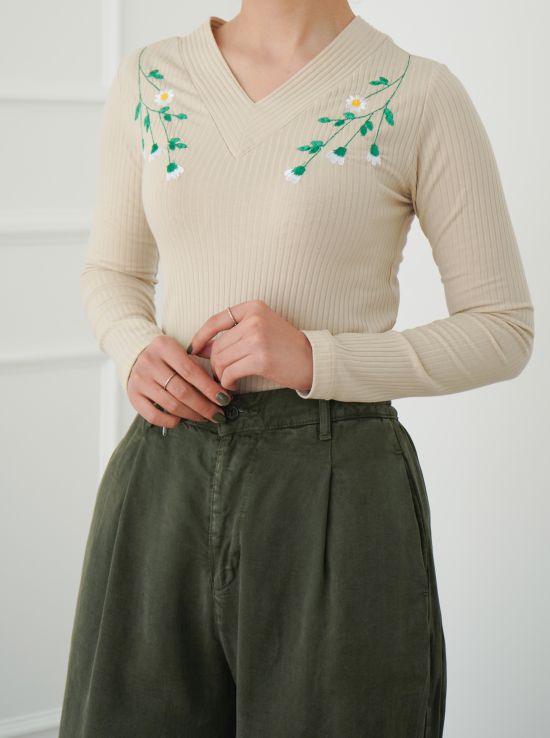 بلوز گلدوزی دلینا | هیبا