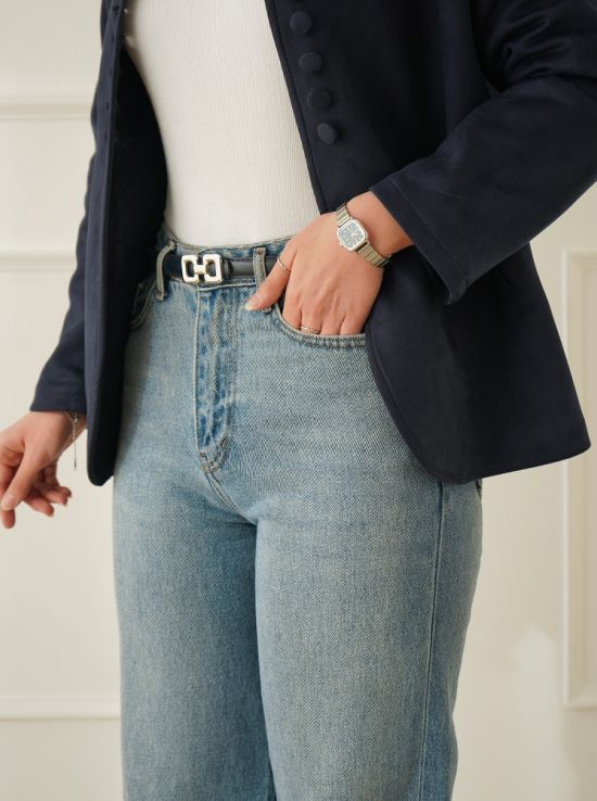 کمربند چرم رومینا | هیبا