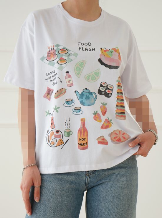 تیشرت زنانه flash | هیبا