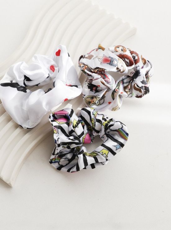 اسکرانچی طرحدار کیوت | هیبا