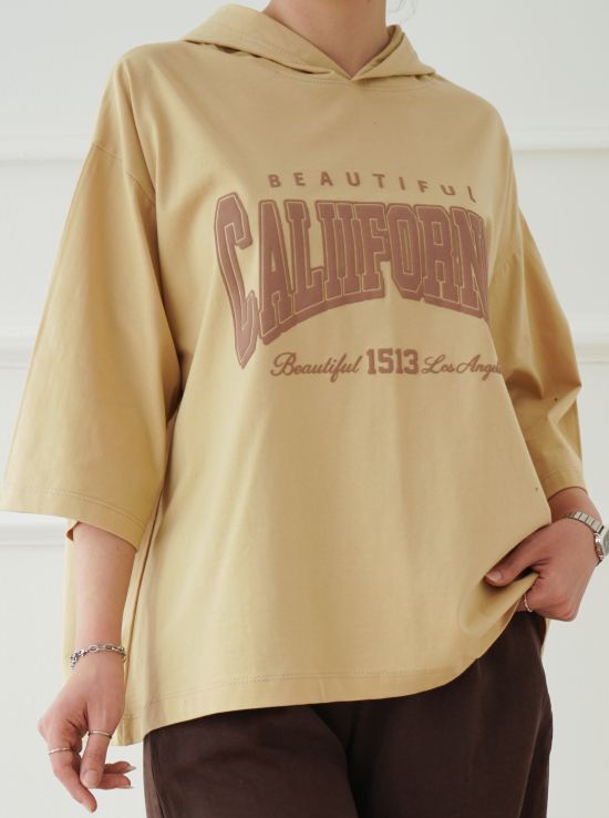 تیشرت کلاهدار سونیا | هیبا