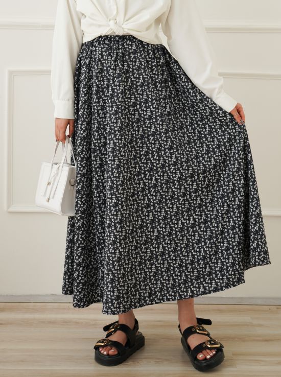 دامن طرحدار مینا 7 | هیبا