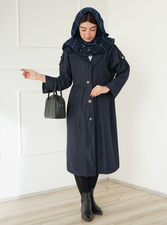 بارانی بلند سانتا | هیبا