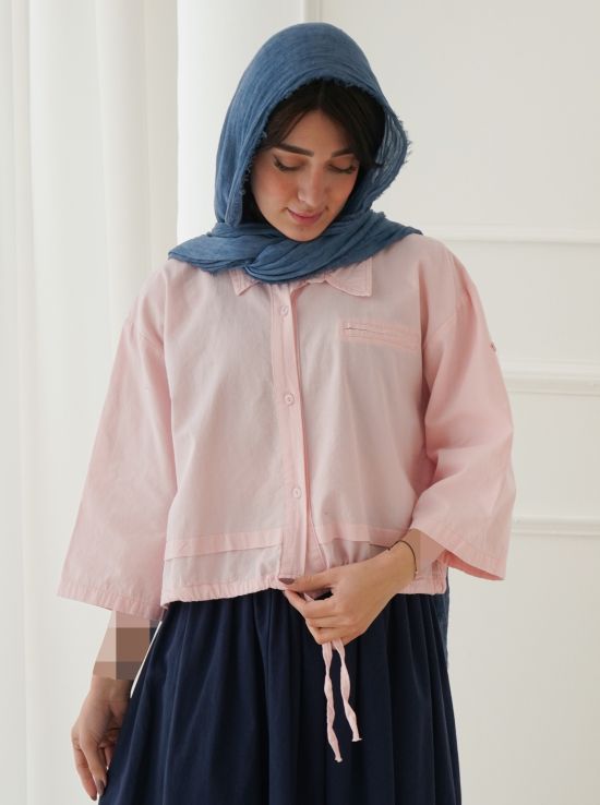 شومیز لینن دلاسو | هیبا