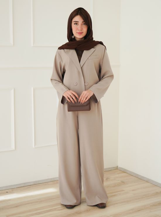 ست کت وشلوار دلاریس | هیبا