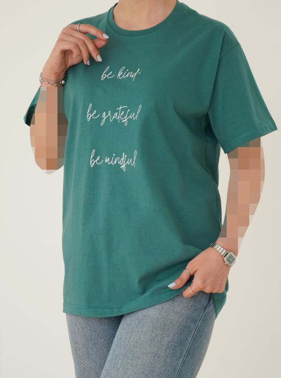 تیشرت باکسی نرمال سارینا | هیبا