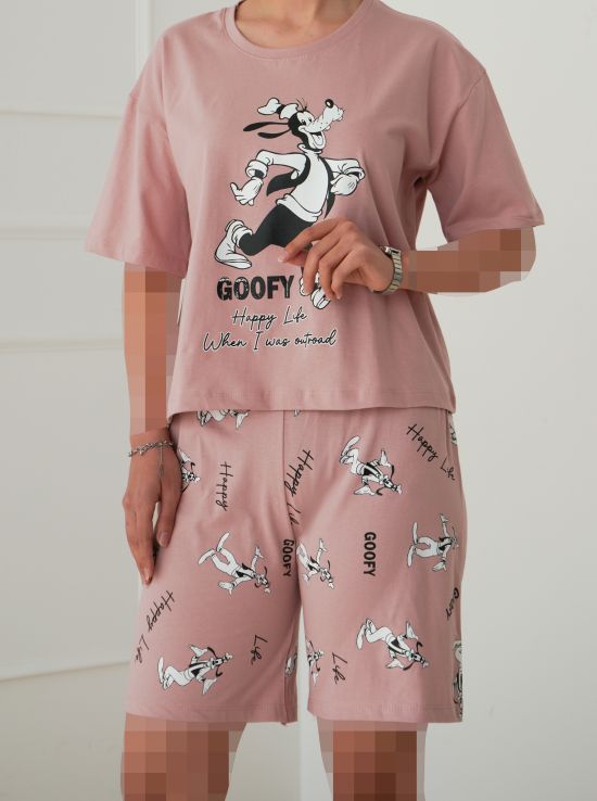 ست کراپ شورتک Goofy | هیبا