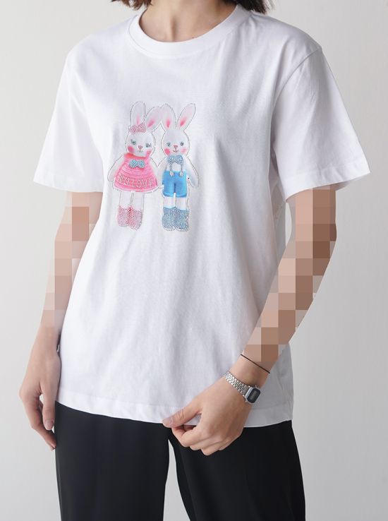 تیشرت چاپی bunny | هیبا