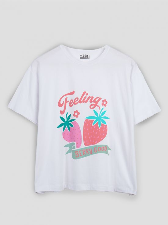 تیشرت باکسی FEELING | هیبا