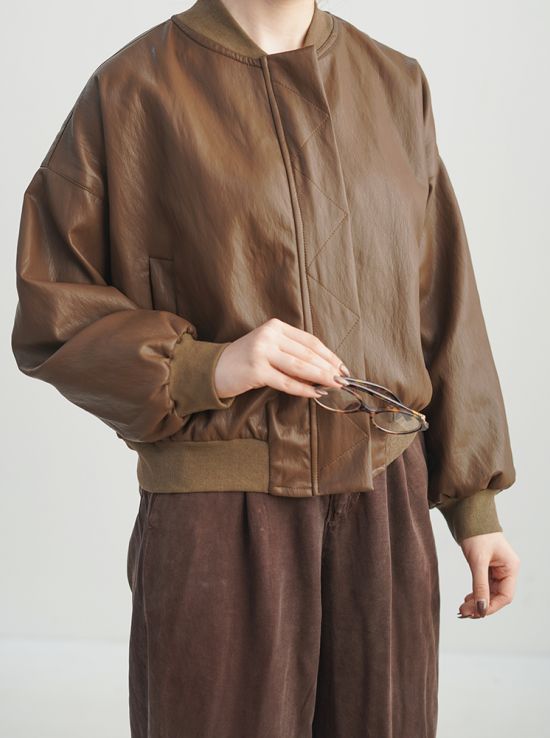 کت چرم Zara | هیبا