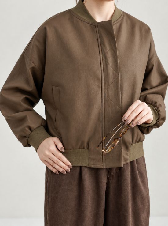 کت چرم Zara | هیبا